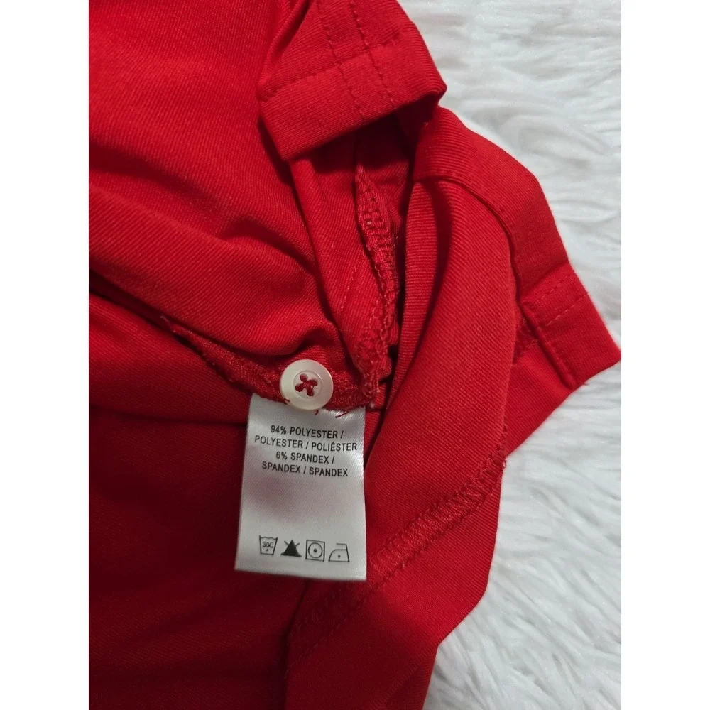Fairway & Greene Promontory Red Golf Polo Shirt‎ Size XL Dri Fit Sport